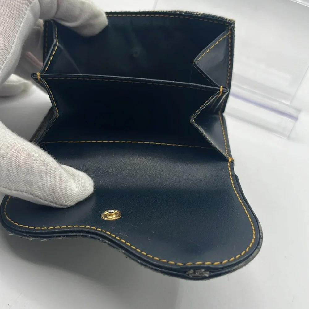 Dior Monogram Canvas Fabric Wallet